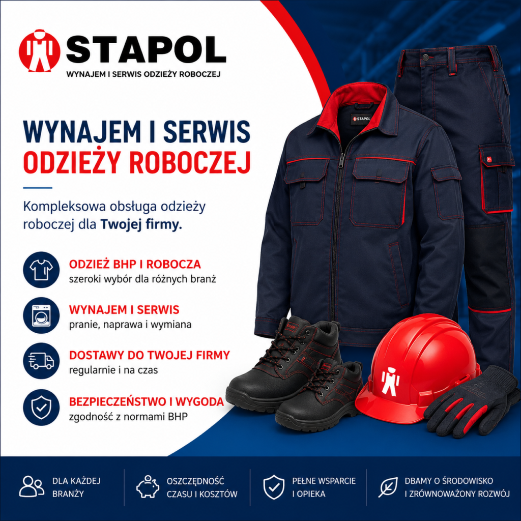 Wynajem odzieży roboczej Barcin